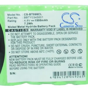 1500mAh for AEG Liberty C,Liberty CA,Liberty CLT4S,Liberty S-117386