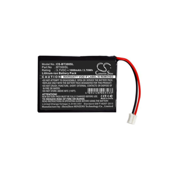 1000mAh for DELL BT GPS BT-309-120118