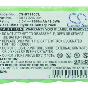 1500mAh for AT&T STB-910,24896,84020-117391