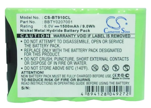 1500mAh for AT&T STB-910,24896,84020-117391