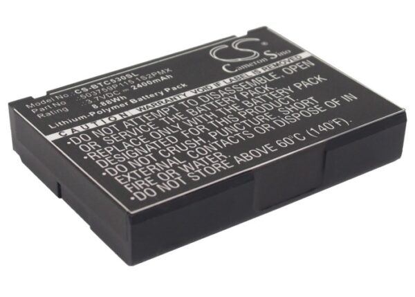 2400mAh for Blaupunkt Lucca 5.3-0