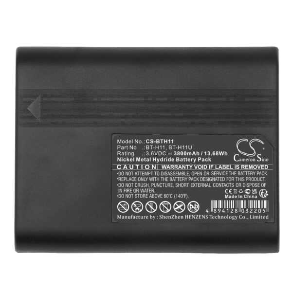 3800mAh for Sharp VL-8888,VL-E34S,VL-E39S,VL-E407S,VL-E47S,VL-E49S,VL-H4200S,VL-H420S,VL-E34H,VL-E37H-115522