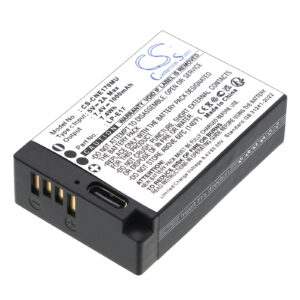 Replacement Battery for Canon LP-E17 with Type-C USB-C Input, Lithium-ion 1000mAh-0