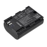 Replaces battery for Canon LP-6P, EOS R5 Mark II mirrorless camera, 2400mAh-0