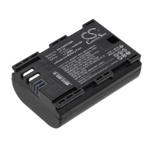 Replaces battery for Canon LP-6P, EOS R5 Mark II mirrorless camera, 2400mAh-0