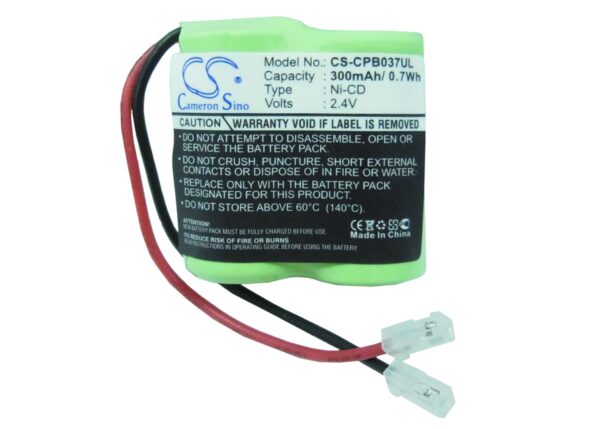 300mAh for Universal 2/3AA x 2-117579