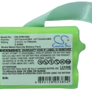 700mAh for AT&T 1231,2231,2419,2420,8055420000,8055420055430000,E1215,E1225,E2115,E2120-117686
