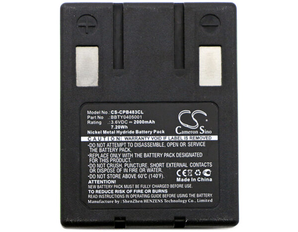 2000mAh for Ameritech AM1930,AM1933,AM1963,VT1910C,VT1930C,VT2910C,VT9000-117541