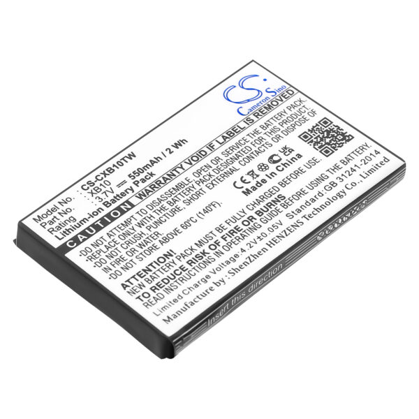 550mAh for Xact Communication Wristlinx x3x,Wristlinx x2x,Wristlinx x33xif-2,Wristlinx x33xif,Wristlinx x3x-2,xb10,Wristlinx x2x-2,x3x Wristlinx,x33xif Wristlinx,x2x Wristlinx-0 550mAh for Xact Communication Wristlinx x3x,Wristlinx x2x,Wristlinx x33xif-2,Wristlinx x33xif,Wristlinx x3x-2,xb10,Wristlinx x2x-2,x3x Wristlinx,x33xif Wristlinx,x2x Wristlinx-0
