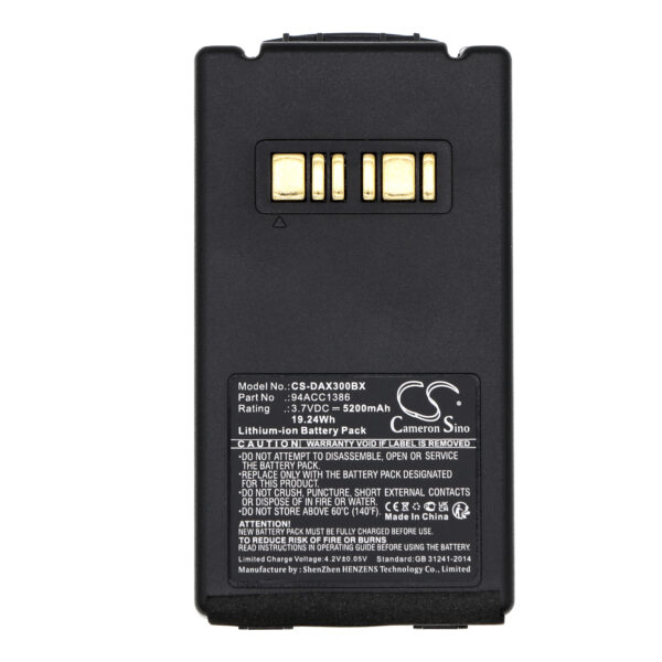 5200mAh for Datalogic Falcon X3,Falcon X4,Falcon X3+,Falcon X3 Plus-116793