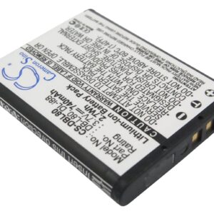 740mAh for PENTAX Optio P70,Optio P80,Optio WS80,Optio H90,Optio W90-115614