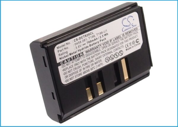 700mAh for Dancall Dect 8200,Dect 8400,Dect 8500,Dect 8600,Pino-117348
