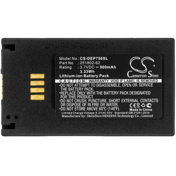 900mAh for EasyPack Poliflex 750-116917