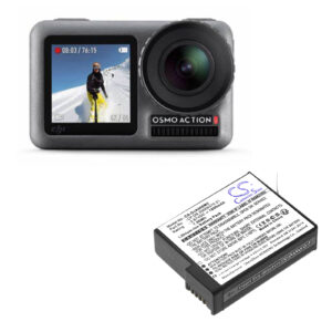 Replacement Battery for DJI Osmo Action 5, BCX204-1950-3.87, Lithium-ion 1950mAh-114891