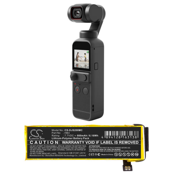 800mAh for DJI Osmo Pocket,Osmo Pocket II,Osmo Pocket 2-115053