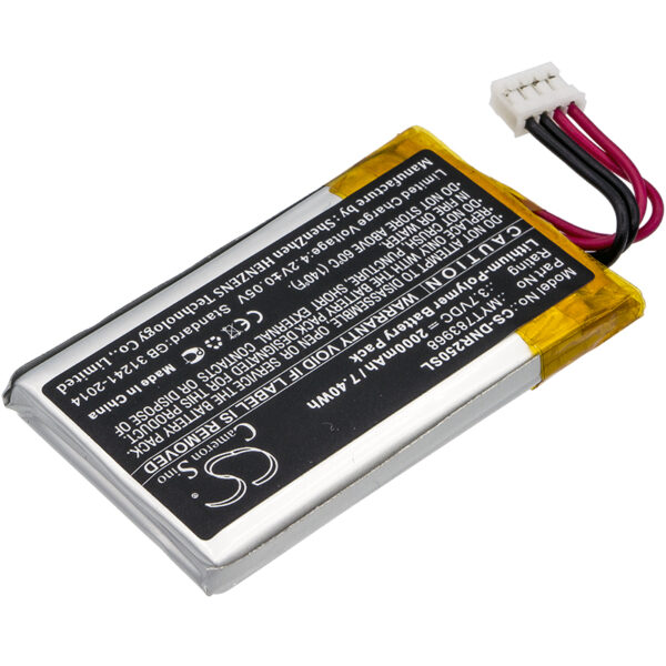 2000mAh for DeLorme inReach SE,INCRH20,InReach Explorer,INRCH25,AG-008727-201,Q639603N,T7V1315-119391