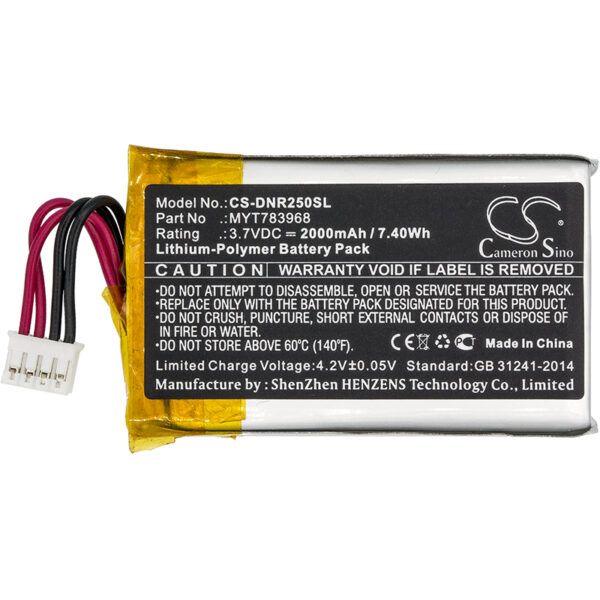 2000mAh for DeLorme inReach SE,INCRH20,InReach Explorer,INRCH25,AG-008727-201,Q639603N,T7V1315-119392