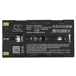 2000mAh for Sanyo iDshot IDC-1000,iDshot IDC-1000Z,iDshot IDC-1000ZU,Xacti NV-HD500,Xacti NV-KD100,Xacti NV-DV35-115628