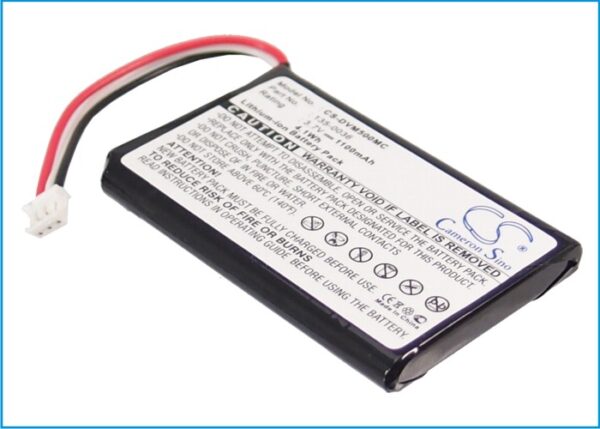 1100mAh for Digital Ally DVM-500PL,DVM-750,DV-500ULTRA,DVB-500,DVM-500 Plus-115311