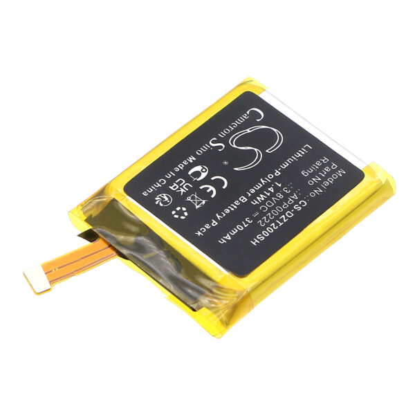Replacement Battery for Diesel DZT2002, On DZT2002, Fossil Q Explorist Gen3 Armani ART5004, APP00222, Li-Polymer 370mAh-120377