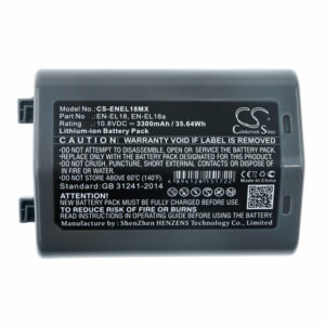 3300mAh for Nikon D4 DSLR,D4S,D5,D800,D800E,D810,D810A,D500,D850-115078
