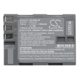 1500mAh for NIKON D100,D200,D50,D70,D70s,D80,D300S,D700,D90,D300-115785