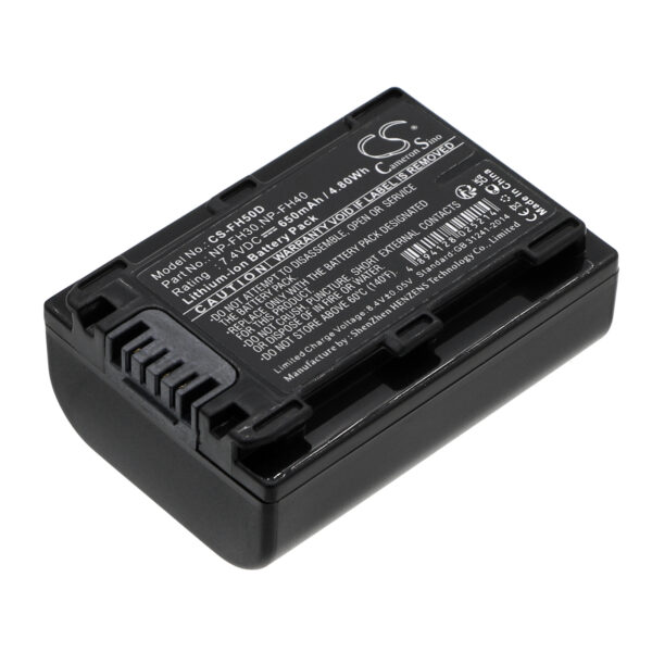 650mAh for Sony DCR-DVD908E,DCR-HC47,HDR-HC7E,DCR-SR220D,HDR-CX11E,DCR-HC30,DCR-DVD905E,DCR-DVD905,DCR-DVD803,DCR-HC43E-0
