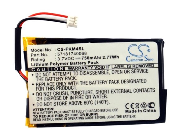750mAh for FALK M2,M4,M6,M8-120097