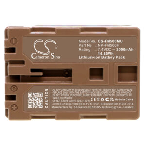 2000mAh for Sony DSLR-A100,DSLR-A200,DSLR-A300,DSLR-A350,DSLR-A700,DSLR-A100W/B,DSLR-A100K,DSLR-A100W,DSLR-A100/B,DSLR-A100H-114987