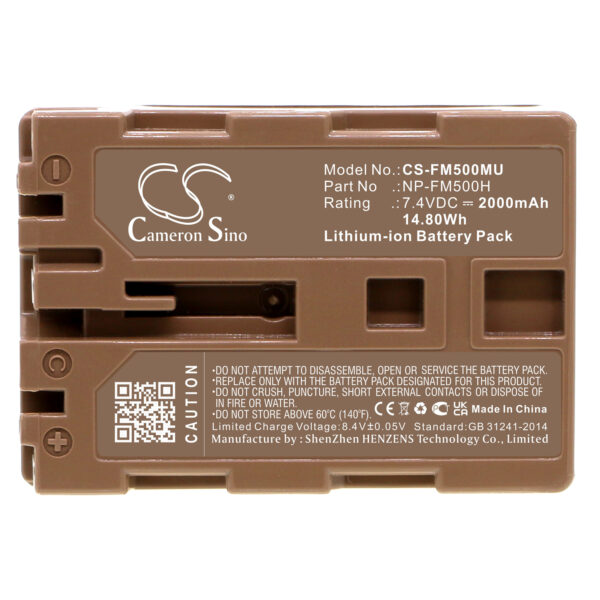2000mAh for Sony DSLR-A100,DSLR-A200,DSLR-A300,DSLR-A350,DSLR-A700,DSLR-A100W/B,DSLR-A100K,DSLR-A100W,DSLR-A100/B,DSLR-A100H-114987
