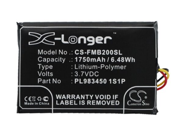 1750mAh for Falcom Mambo 2-0