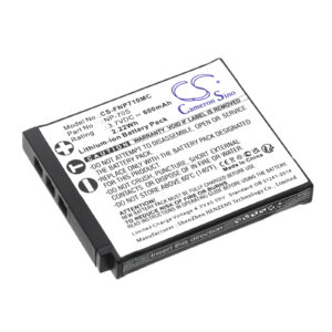 Replaces battery for Fujifilm NP-70S, Instax Mini 99, 600mAh-0