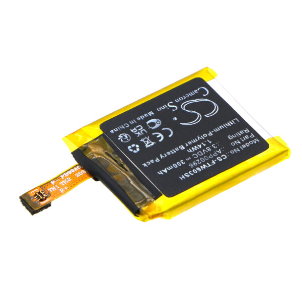 Replaces battery for FOSSIL Julianna HR FTW6035, APP00296, 300mAh-120480