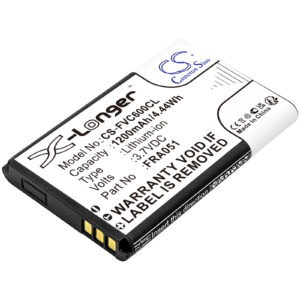 1200mAh for FRITZ!FON C6,C6 DECT,X6-0