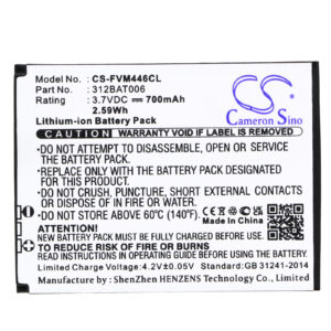 700mAh for FRITZ!FON MT-F,2000 2446,AVM 2000 2446,C4,M2,EM325,M325,EM25-117520