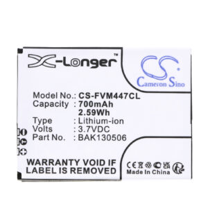 700mAh for FRITZ!FON M2,C4,M2 Mobilteil,C4 Mobilteil,C5 Mobilteil,C5,AVM 2000,AVM 2446,MT-F 2000,MT-F 2446-117333