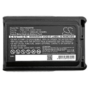 1200mAh for Bearcom BC-95-118660