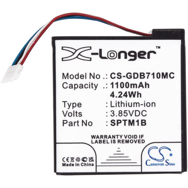 1100mAh for GoPro Hero 7 Silver,Hero 7 White-115056