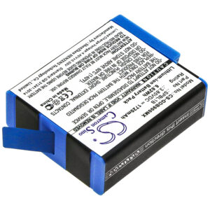 Replaces battery for Gopro Hero 9, Hero 10, Hero 11, Hero 12, SPBL1B, AHDBT-901, 1720mAh-115061