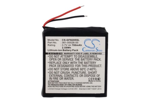 700mAh for Garmin forerunner 205,forerunner 305,forerunner 305i-119727