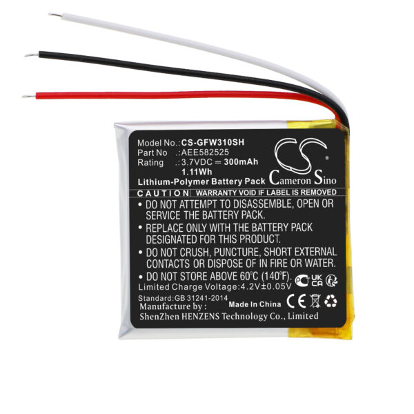 300mAh for Golf Buddy WTX,WTX+-120734
