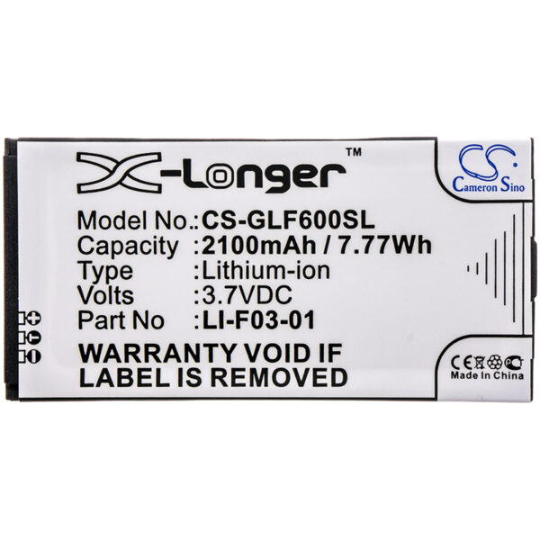 2100mAh for Golf Buddy PT4,Platinum 4,DSC-GB600,GB3-PT4-119536
