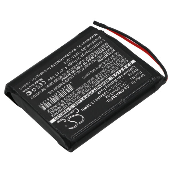 700mAh for Garmin Approach G30,010-01690-00-119415