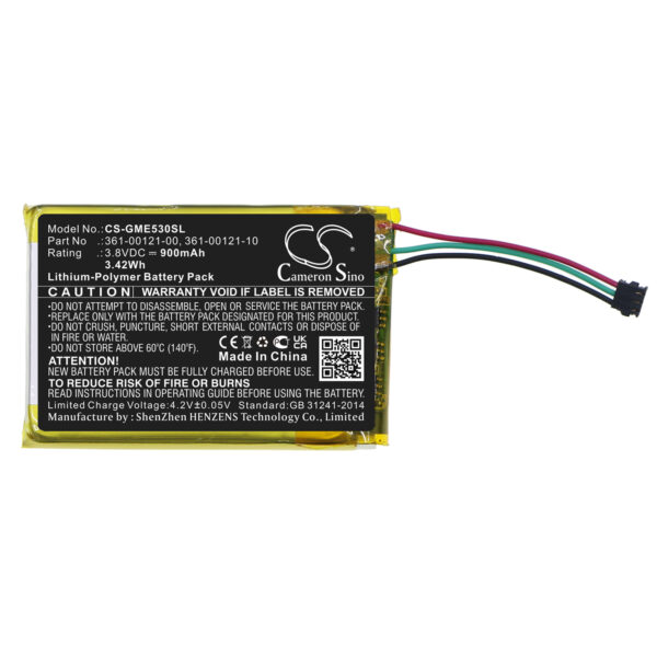 900mAh for Garmin Edge 530,Edge 830-119260