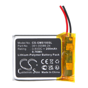 200mAh for Garmin Instinct Solar GPS-120556