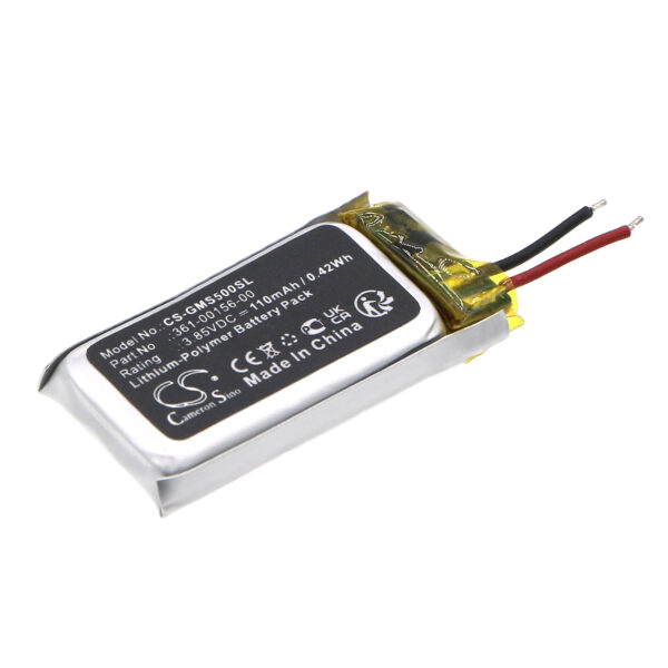 110mAh for Garmin vivosmart 5-0