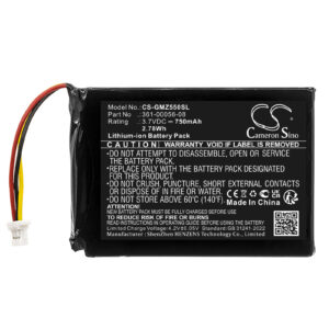 750mAh for Garmin DriveSmart 5,DriveSmart 55,DriveSmart 65,Drive 6",Drive 6" LM EX,010-01533-0E,DriveSmart 60LM,DriveSmart 60LMT-119356