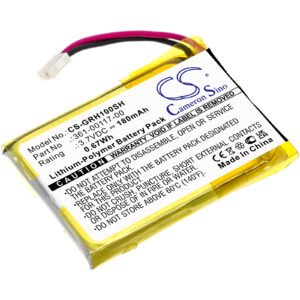 180mAh for Garmin Approach S10,Approach S20,Forerunner 35-0