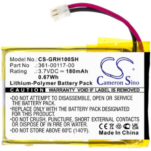 180mAh for Garmin Approach S10,Approach S20,Forerunner 35-120748