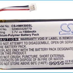1500mAh for Harmon Kardon GPS-500-119920